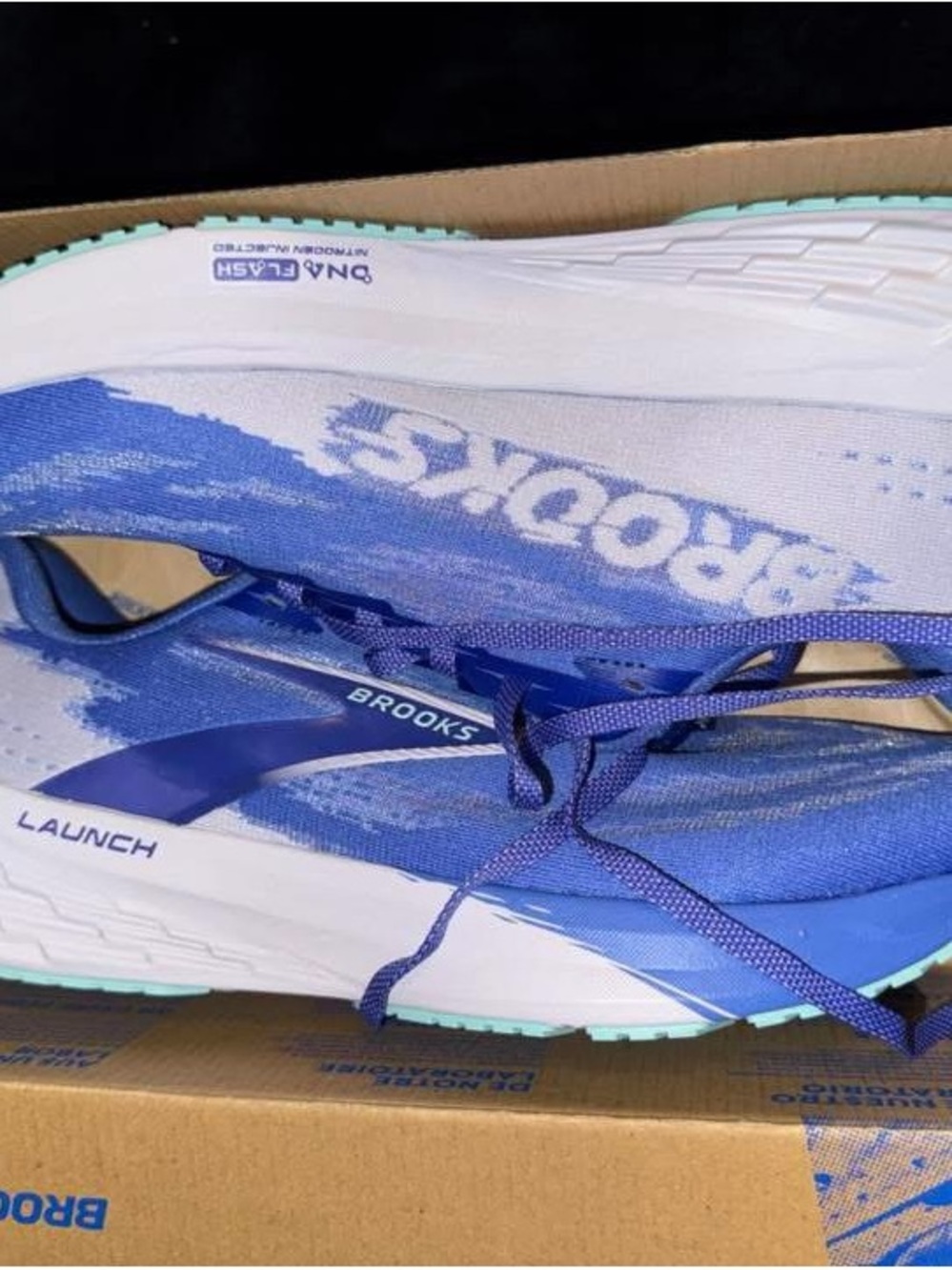 Brooks Launch 11 Running Shoes - Royal Blue/White